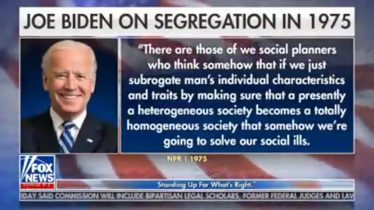 Biden has always been a racist