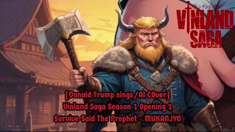 [Donald Trump sings/AI Cover] Vinland Saga Opening 1 | Survive Said The Prophet - MUKANJYO