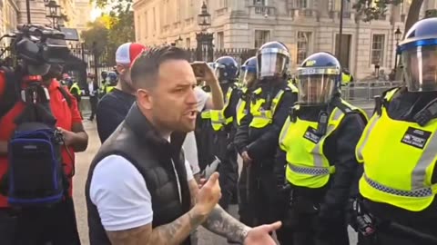 Look at their response in London. They won't let you protest peacefully. People
