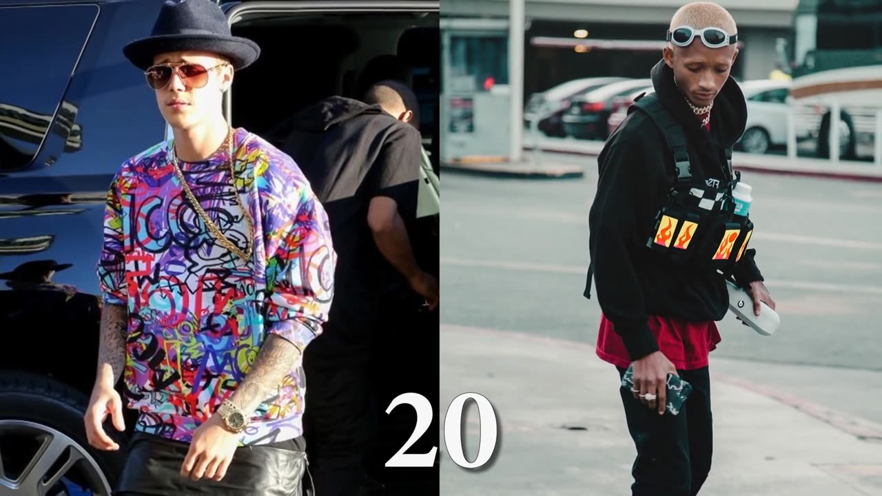 Justin Bieber vs Jaden Smith Transformation 2018 by PICTURE NEWS