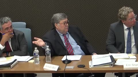 Bill barr call Trump's Election claims Bull#hit