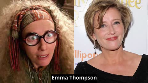 Before and after of the Harry Potter cast