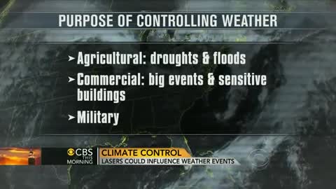 Government controlled climate change