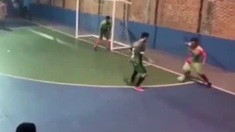 The dribbling king on the court