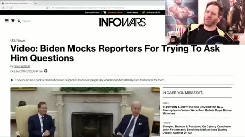 JOE BIDEN OPENLY MOCKS REPORTERS FOR TRYING TO ASK HIM QUESTIONS