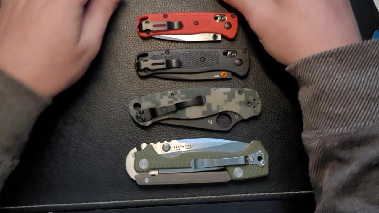 Benchmade Mini Bugout 533 and Bugout Elite 535