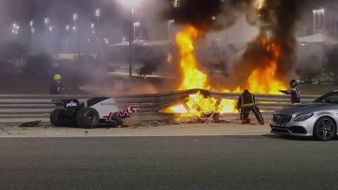 Fireball Escape: "Grosjean's Incredible Bahrain F1 Crash Survival Story"
