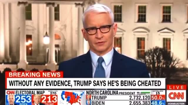 CNN News Anchor Anderson Cooper Compares Donald Trump to an 'Obese Turtle'