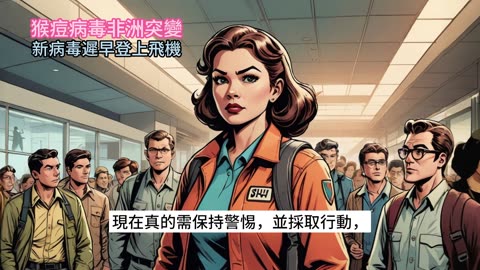 猴痘病毒非洲突變 新病毒遲早登上飛機