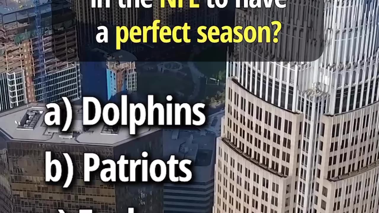 NFL TRIVIA!🏈🏆🇺🇸