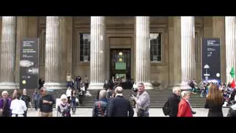 The british museum Free Stock Video Footage