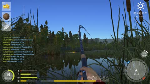 Russian Fishing 4 Old Burg Lake Grass Carp 7.51 Kg