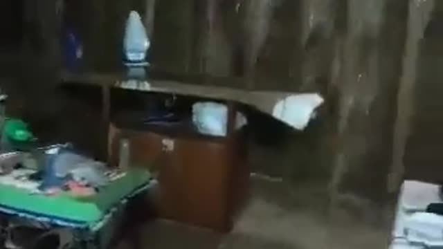 Flood inside house