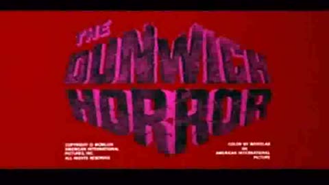 THE DUNWICH HORROR (1970) movie trailer