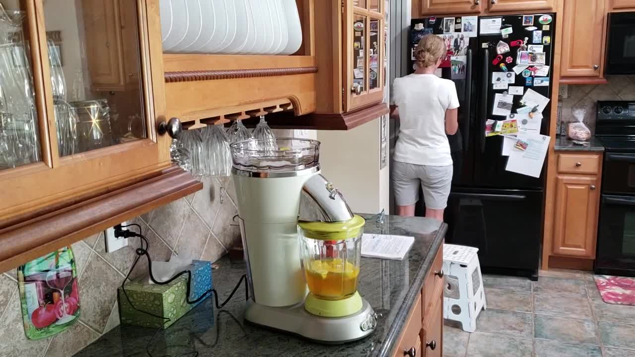 First try with Pat and Mark's margarita maker