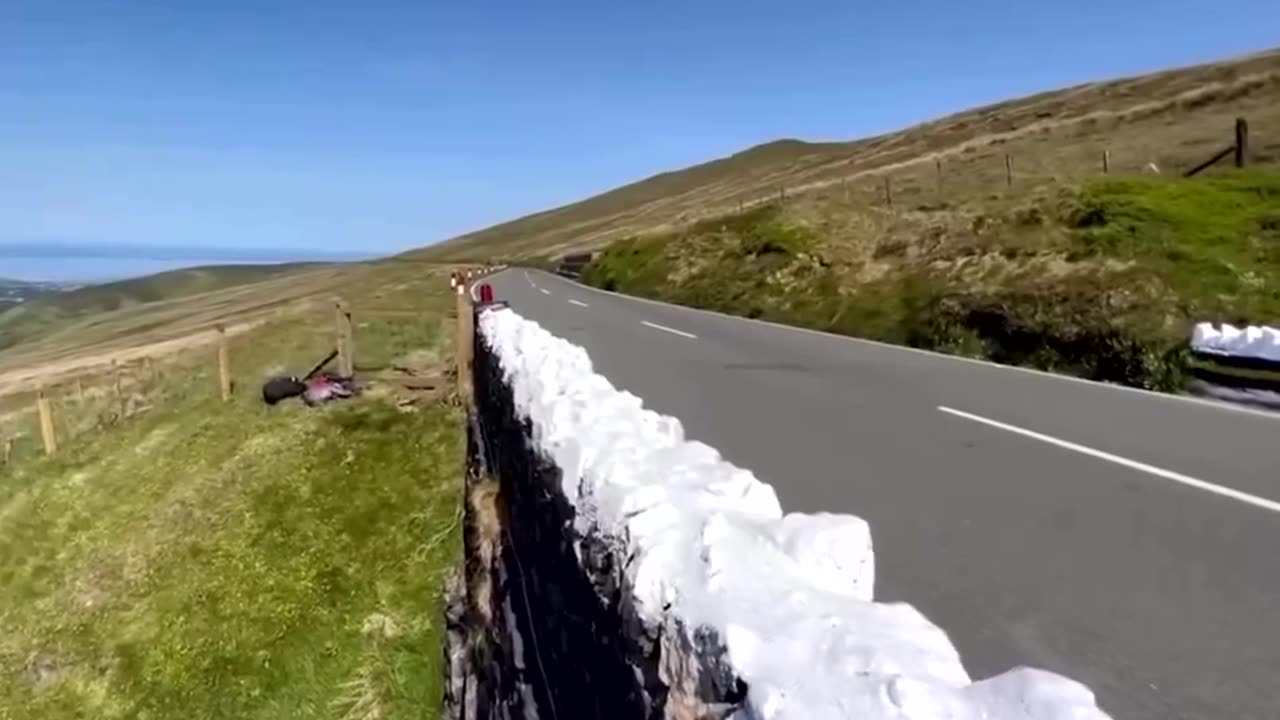 The Isle of Man TT is one of the most famous and dangerous motorcycle races in the world