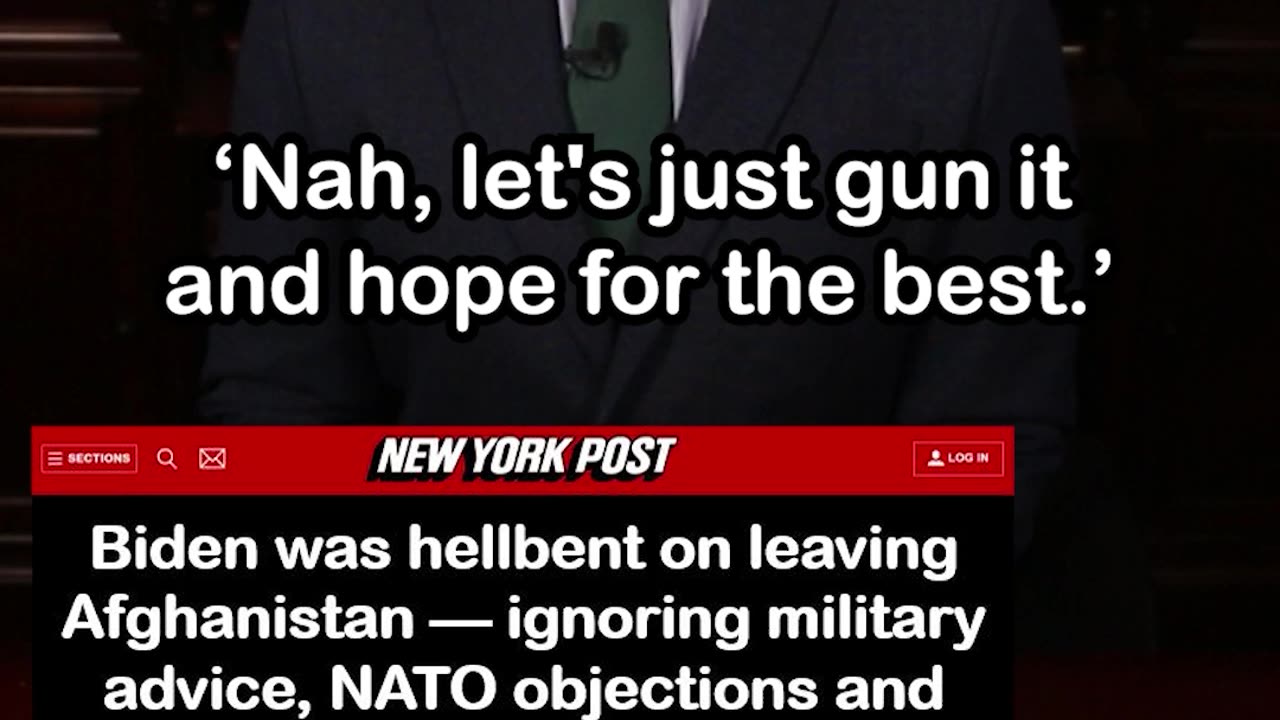 Biden Was Hellbent on Leaving Afghanistan, Ignored Military Advice: House Report