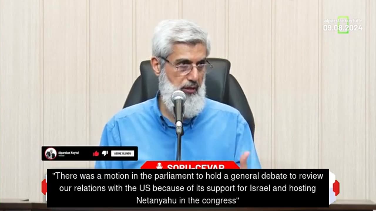 Regarding a parliamentary motion about diplomatic ties with US