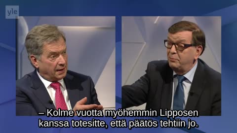 Niinistö, Väyrynen, Huhtasaari ja EU