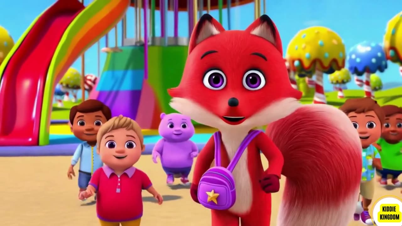 Walking WalkingㅣNursery Rhymes for KidsㅣDance along Bebefinn Kids and Fox