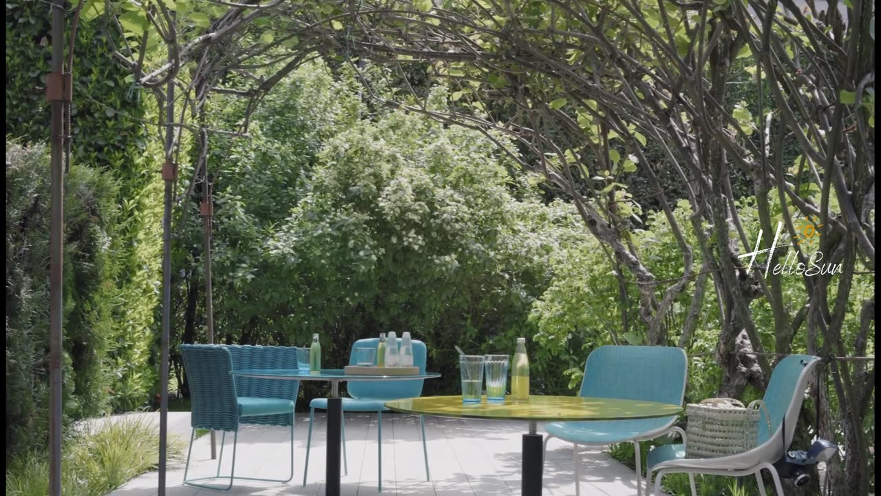 🌺Elevate Your Outdoor Space with Our Modern Stainless Steel Furniture Collection!🥳