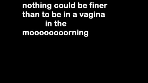 The Vagina Song