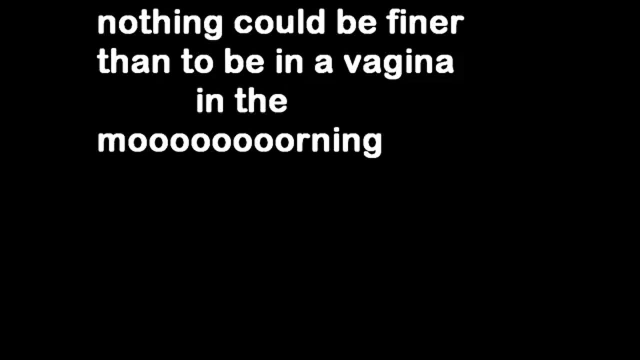 The Vagina Song