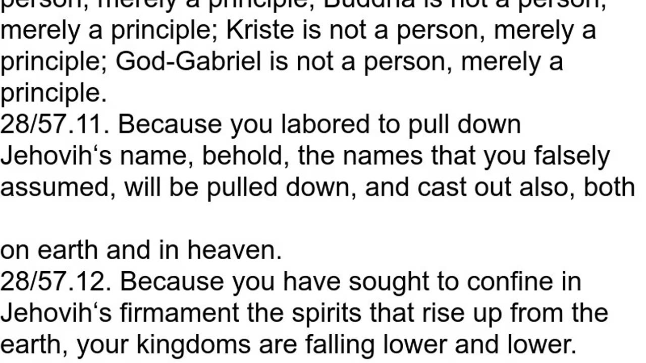 As you put away JEHOVIH