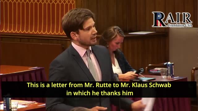 EPIC SMACKDOWN: Conservative MP Exposes Dutch Prime Minister as a 'Great Reset' Globalist
