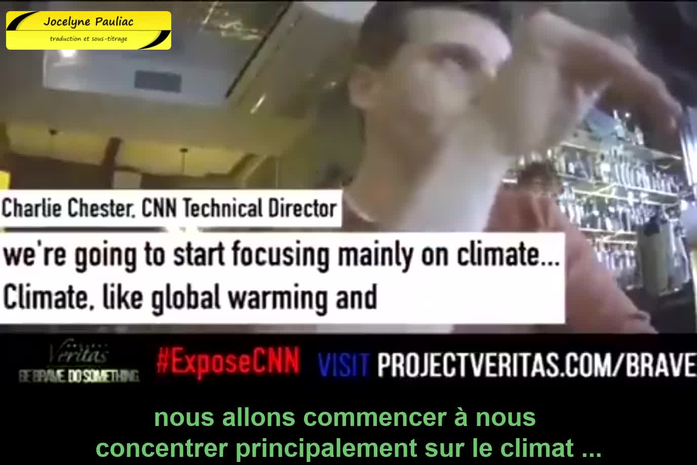 Project Veritas - CNN - narratif du changement climatique