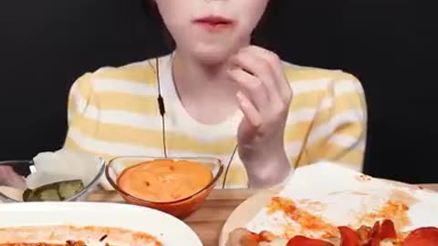 Yummy Pizza and Spicy Noodles