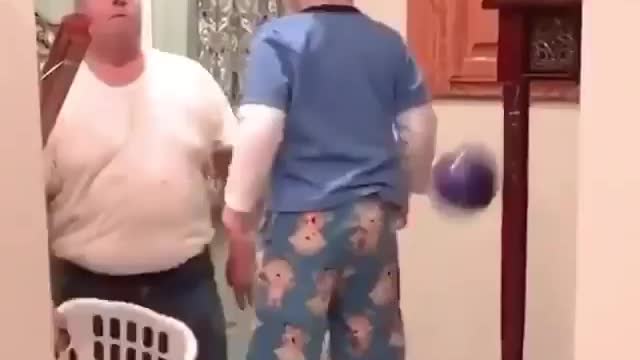 Cute baby playing with Father funny moments