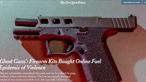 The Media's take on #GhostGuns