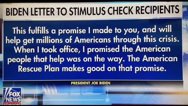 Financial Aide was withheld because Nancy Pelosi didn’t want the President to look good.