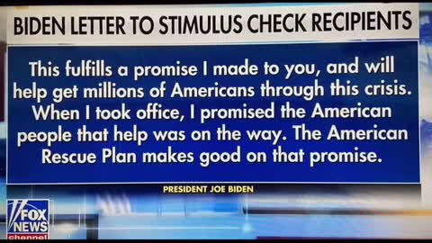 Financial Aide was withheld because Nancy Pelosi didn’t want the President to look good.
