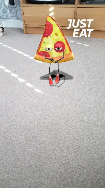 Dancing pizza dude
