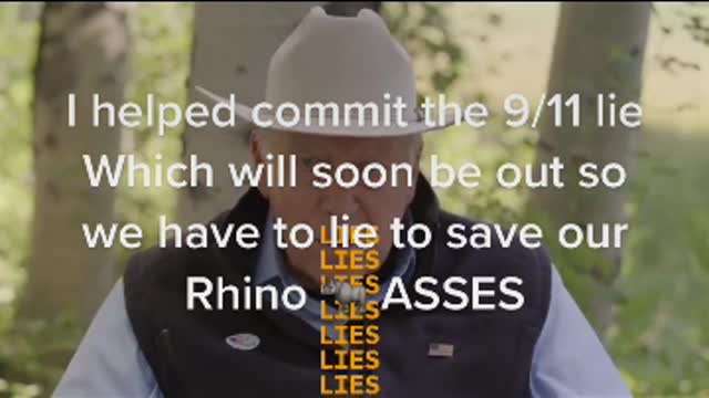 Chenny did 9/11 thats why he hatez Trump