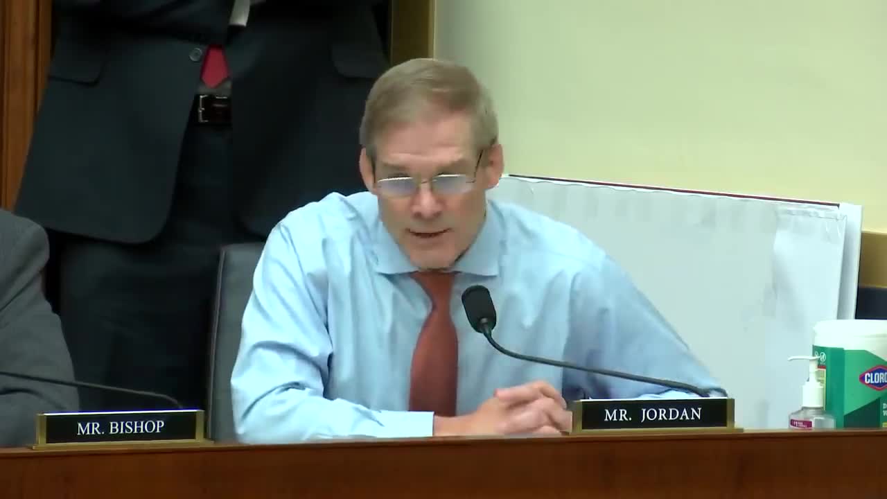 'Do You Make A Habit Of Not Responding To Members Of Congress?': Jordan Grills DOJ Witness On Memo
