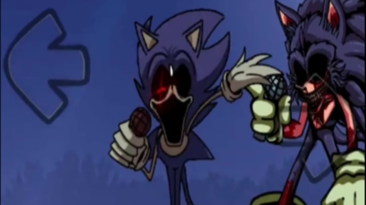 SONIC EXE monster FNF Horror #Shorts