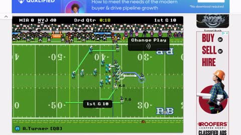 Week 1 AFC East Shootdown! NYJ Retro Bowl Gameplay #4