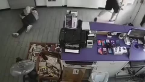 Robber tried and got sent to hell instead