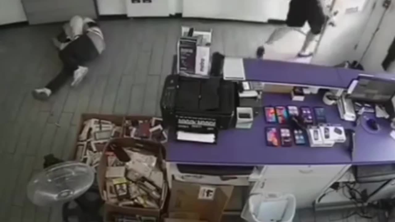 Robber tried and got sent to hell instead