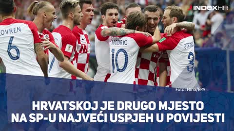 Hrvatska je viceprvak svijeta u nogometu!