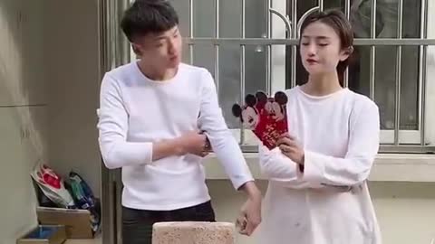 Prank on girlfirend