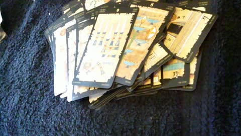Egyptian Tarot Deck Review, I love these cards, See why. Pharaohs and Hieroglyphics, makes me wish.