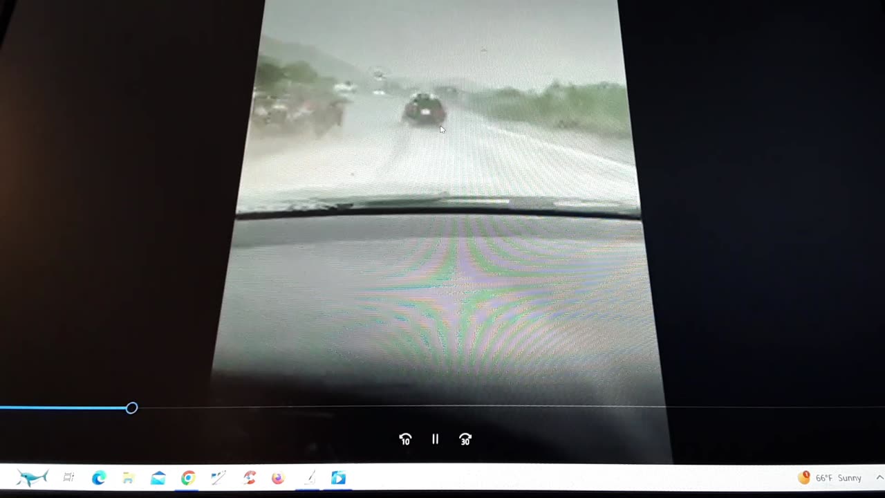 ALERT: 107 DEGREES, HAILING AND THE HAIL DOES NOT MELT?
