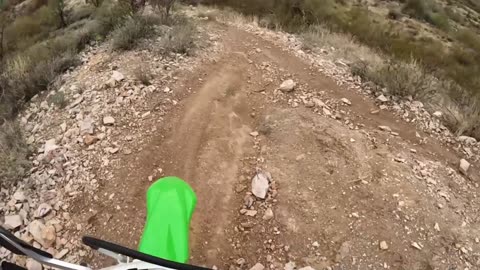 Motorcycle downhill short