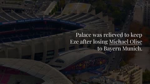 Eberechi Eze: Crystal Palace chairman Steve Parish shocked