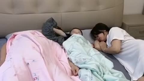 little child sleeping