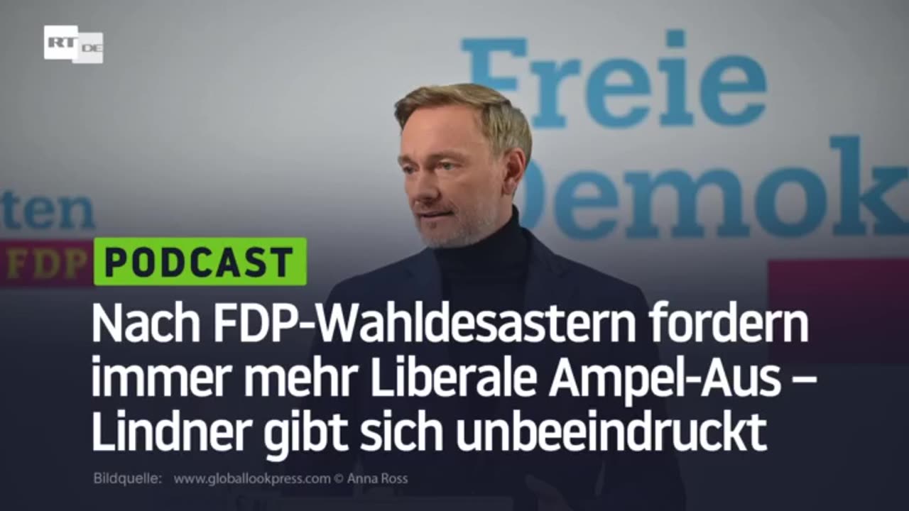 Nach FDP-Wahldesastern fordern immer mehr Liberale Ampel-Aus – Lindner gibt sich unbeeindruckt